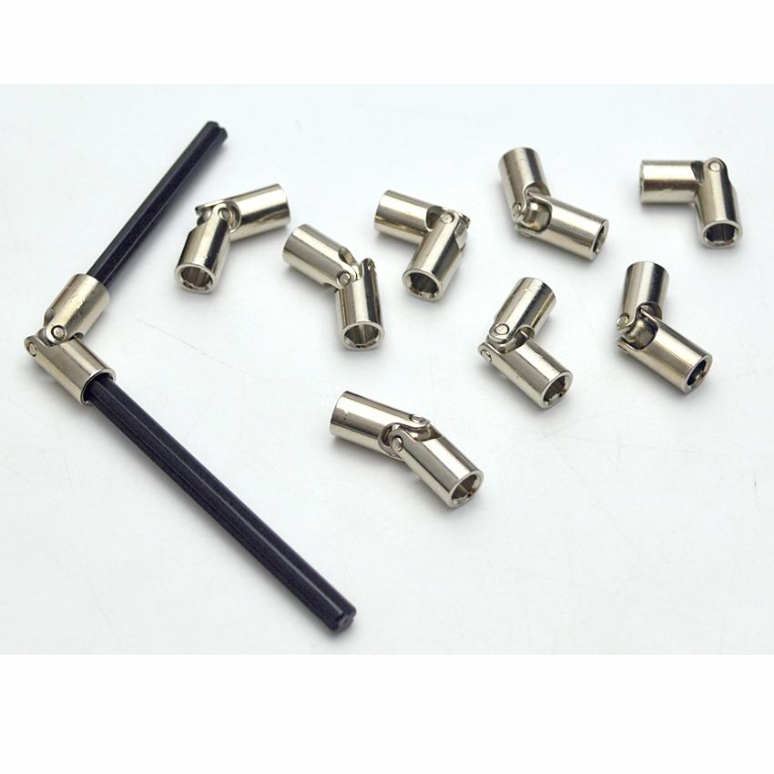 MOC Technical Building Blocks Part High-Tech Metal lastic Universal Joint 61903 9244 Axis Connector DIY Toys Compatible Brick