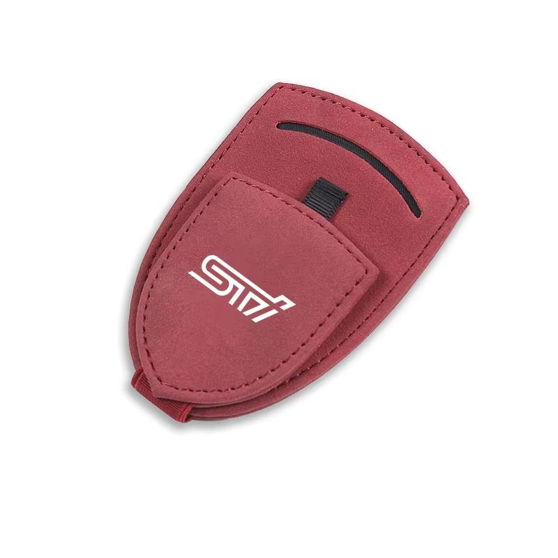 Car Sun Visor Glasses Sunglasses Holder Card Ticket Storage Clip For Subaru Impreza STI Legacy WRX BRZ Forester XV Outback Y3