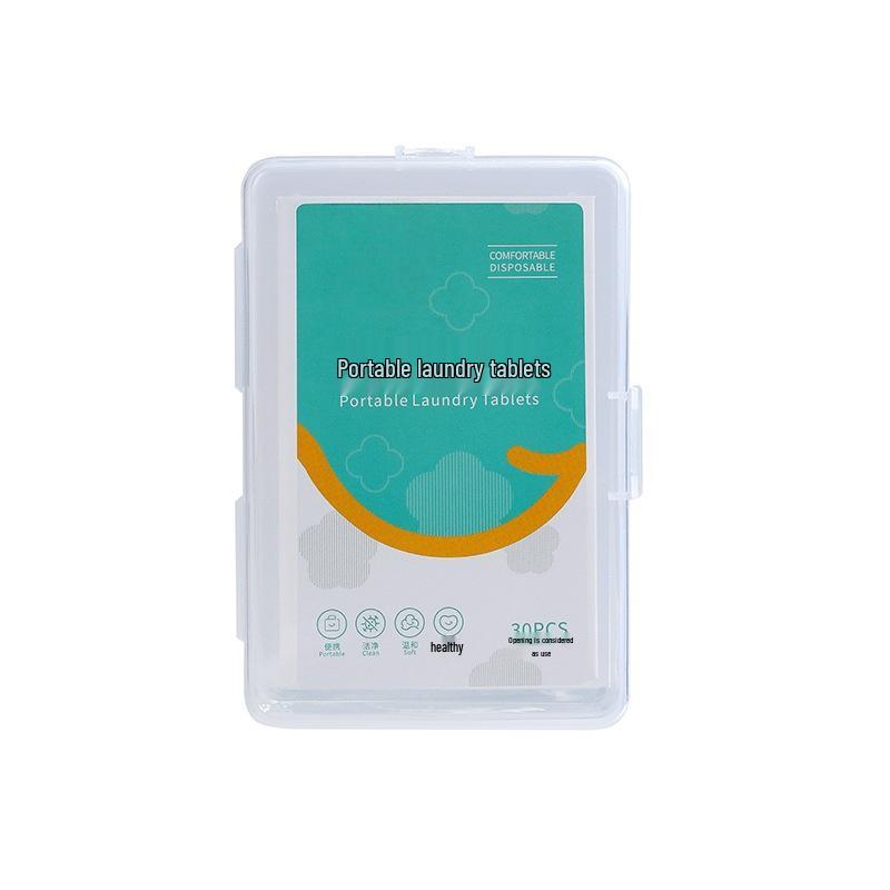Compact Laundry Sheets: Concentrated Stain Removal with Long-Lasting Fragrance, Perfect for Travel.