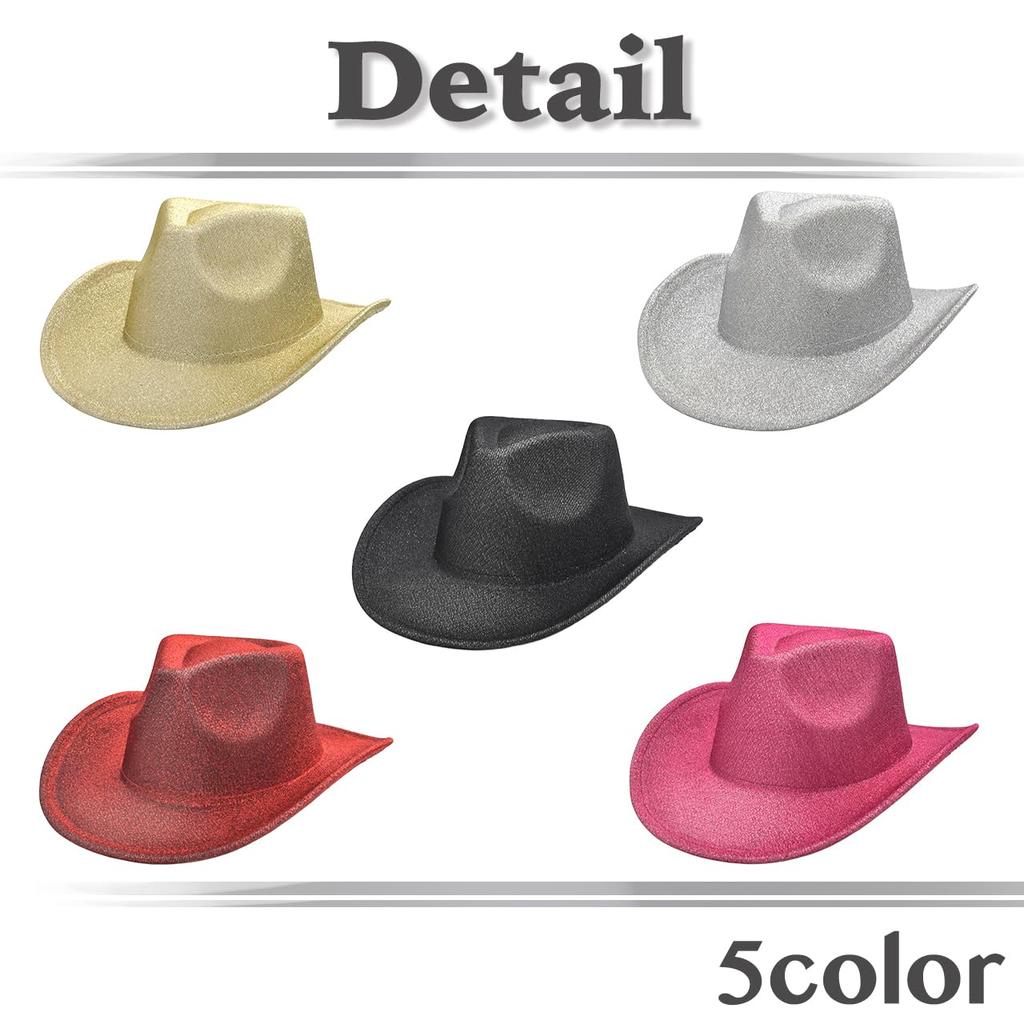 White Fang CZA687 Erkek ve Kadın için Batı Kovboy Şapkası (Gümüş)