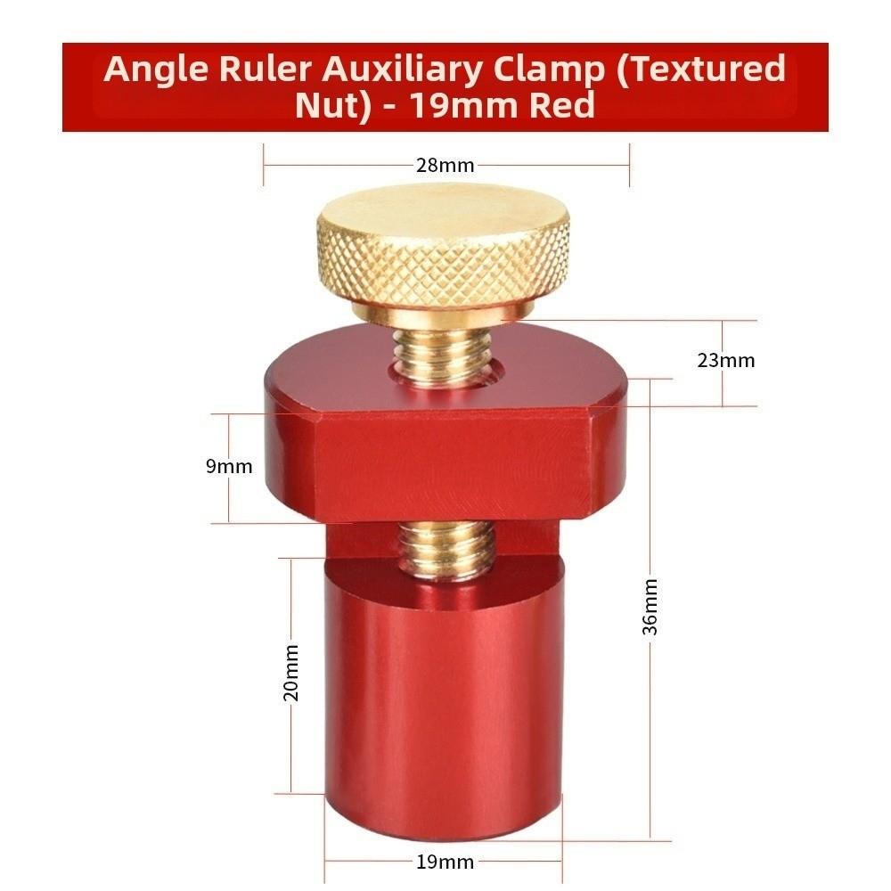 19/20mm Size Bench Stop Block Non-Slip Surface Tenon Positioner Block For MFT Workbench