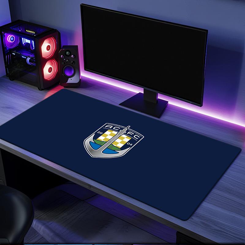 Acfc Team Crest mouse pad, rubber base, esports desk mat, mouse pad for gamers and office use, gaming desk , easy to clean mat