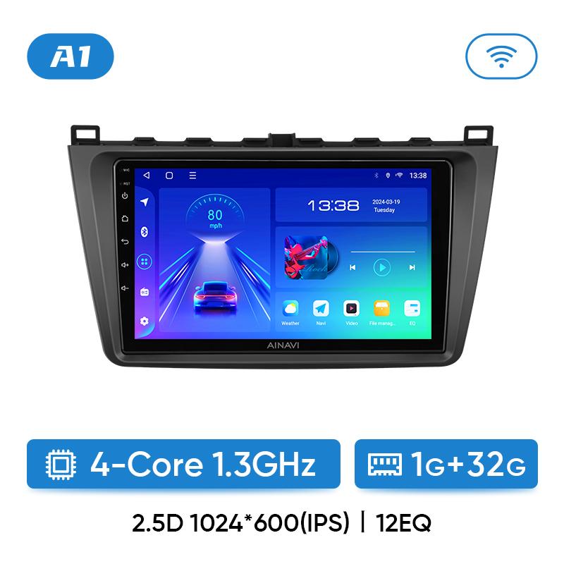 

Автомобильное радио Ainavi для Mazda 6 GH 2008 2009 2010 2011 2012 2012 Series 1 2 Wireless Carplay Android Auto Multimedia Player 2 Din