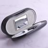 2 in 1 Doppelschichtige Brillenbox Kontaktlinsenbehälter Für Männer Frauen Kreative Duale Nutzung Brillenetui Brillen Lederbox Unisex Geschenk