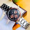 Casio Standard Series Dress Series Steel Heart Quartz Movement Stainless Steel Strap Men watches Black MTP-1374D-5A