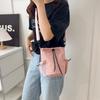 Women's Nylon Crossbody Bag Casual Bucket Bag Fashion Drawstring Popular Multifunctional Adjustable Strap Shoulder Tote Bags