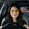 [Uacllcau] Polarized Sunglasses for Night Driving - Night Driving Glasses, Night Fishing, UV Protection, Anti-Glare, Men's & Women's