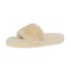 Cotton Mop Autumn and Winter Fluffy Slippers Women's Outer Wear Floor 2025 New Model Small Word Fresh Home Flat Bottom Blue