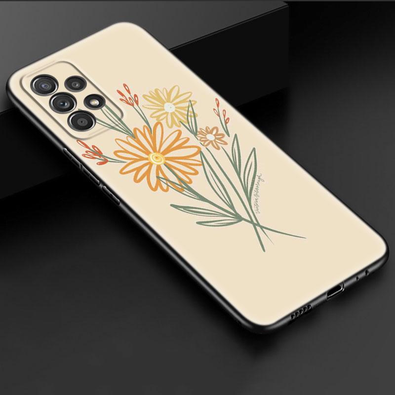BlumenBlatt Handyhülle für iPhone Samsung Galaxy Redmi Xiaomi Oppo OnePlus Note SA 7 8 9 10 11 12 13 14 20 21 22 23 53 54 Pro Max Plus Ultra TPU Soft