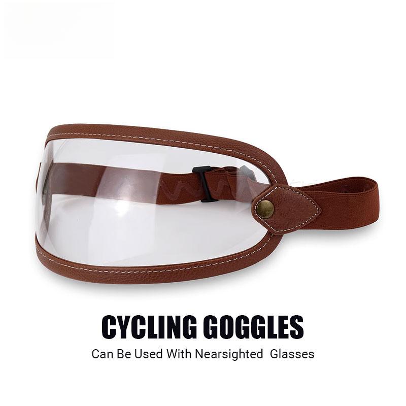 High Quality Super Lightweight Fiberglass Vintage Retro Full Face Helmet Motorcross Motorcycle Protection Helmets DOT Approved