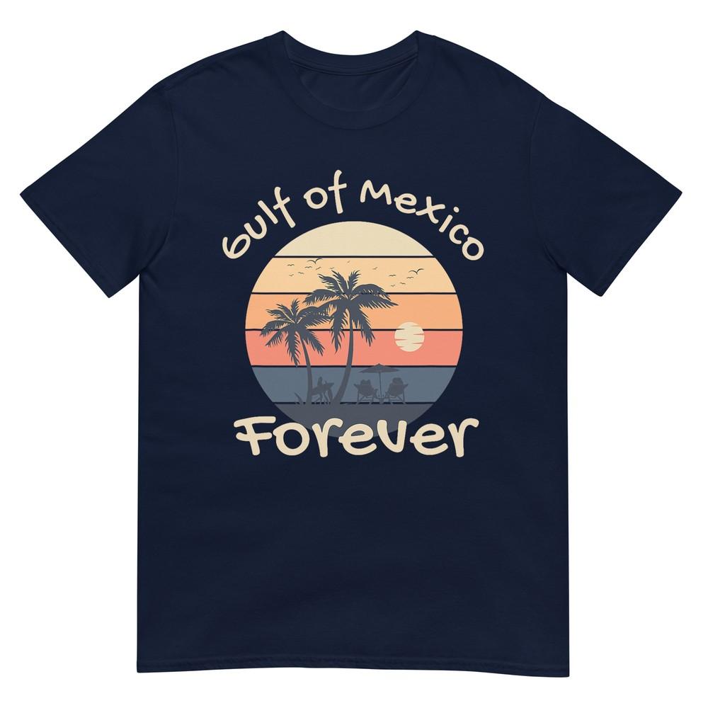 Gulf Of Mexico Forever Antitrump Design Tshirt S