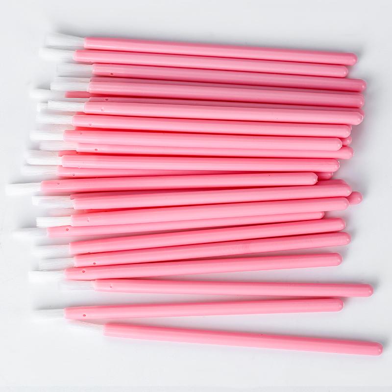 50/100Pcs Nylon Eyelash Brush Disposable Mascara Lip Glossy Wand Microbrush Applicator Lashes Extension Accessories Makeup Tools
