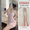 Sex Lingerie Sexy Pajamas Open Gear No-take-off Dress Halter Suspender Hip Skirt Seduction Uniform Nightgown Passion