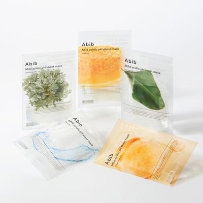 Masque en feuille pH légèrement acide Fit 1 feuille, 5 types, choisissez 1