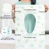 10Pcs Bathroom Decoration Summer Disposable Toilet Seat Covers With Waterproofing Portable Travel Packaging