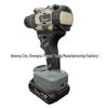 Gray Brushless Lithium Battery Impact Drill & Electric Screwdriver for Home Repair