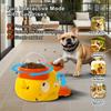 Cartoon Little Yellow Duck Shape Interactive Dog Toys Anti-Slip Design Pets Intelligence Exercise Feeder Food Dispenser Supplies