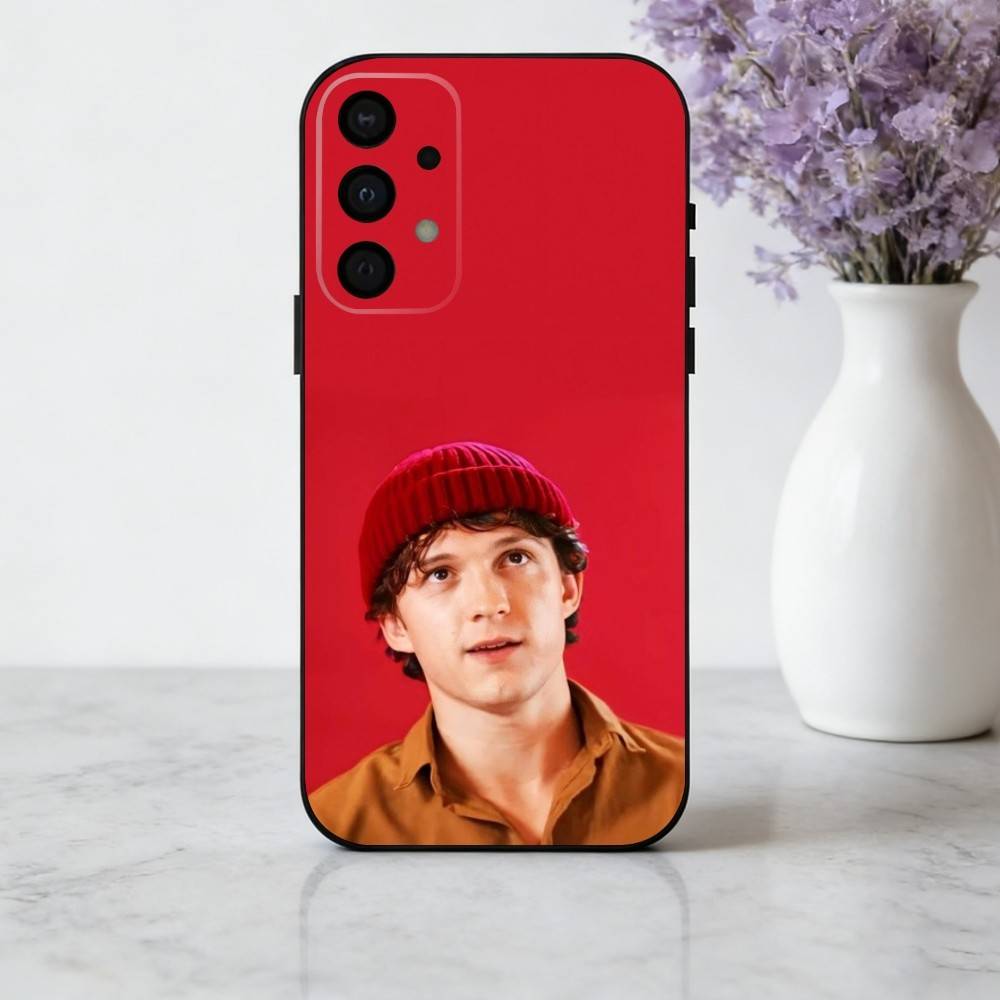 Handsome T-Tom H-Holland Phone Case For Samsung Galaxy A73,A72,A71,A70,A53,A52,A51,Soft Silicone Black Cover