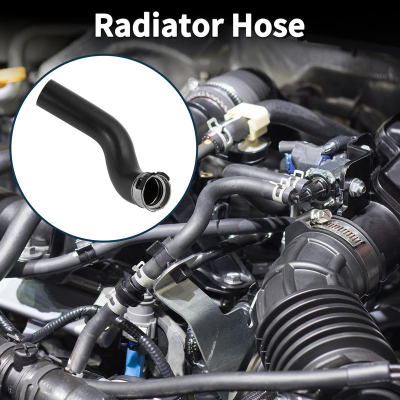 X Autohaux Radiator Hose Heater Hose for Opel Movano B (X62) 2.3 CDTi 2015- No.144603730R Rubber Turbocharger Hose Black 1 Pc