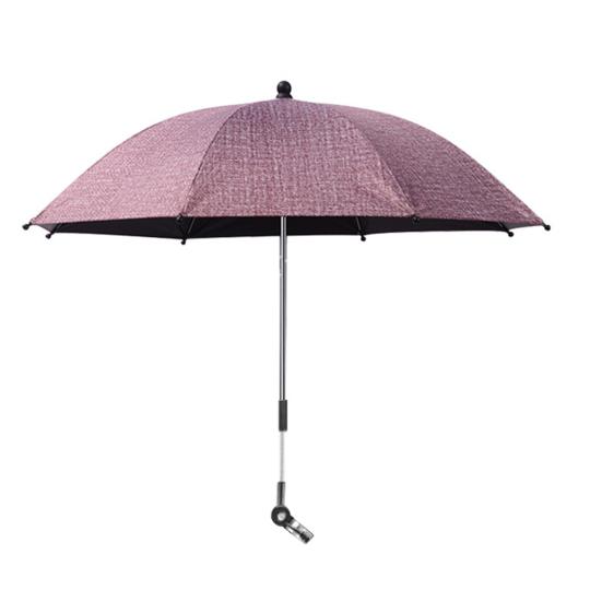 

Зонт для детской коляски с зажимом UPF 50+ Защита от солнца и УФ-излучения Регулируемый водонепроницаемый ветрозащитный универсальный наружный зонтик для коляски с защитой от УФ-излучения