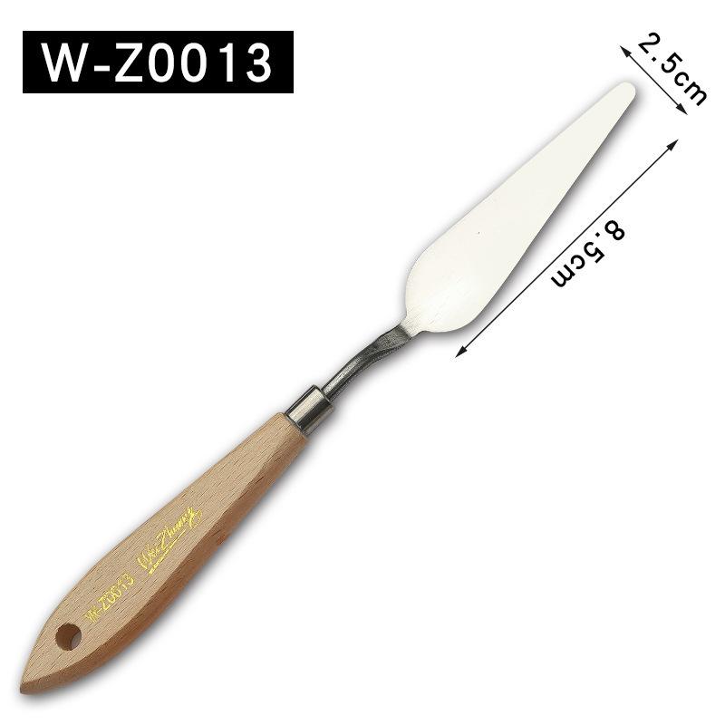 5-Piece Stainless Steel Palette Knife Set for Gouache and Oil Painting