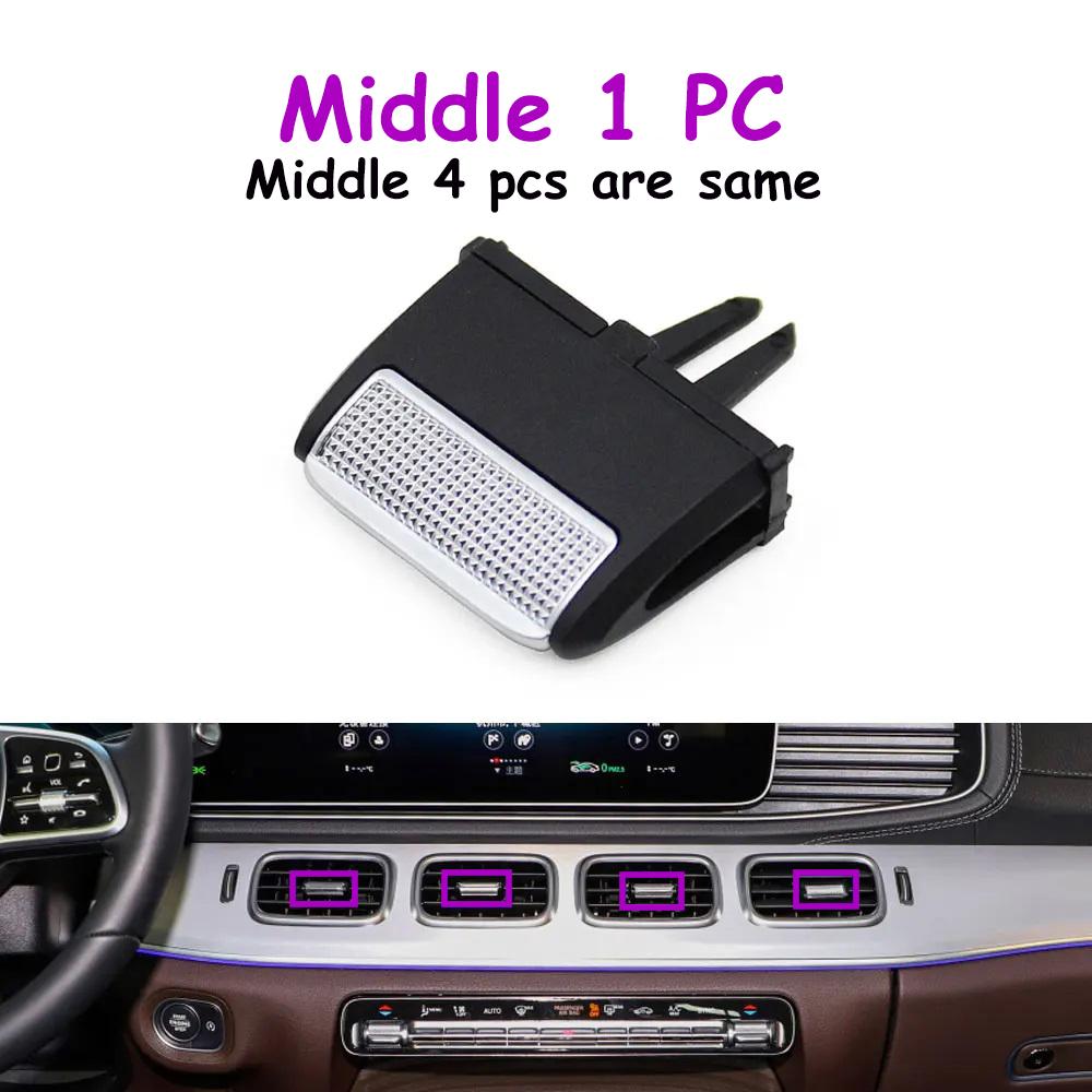 W167 Car Front Left Right Middle Rear AC Air Conditioner Outlet Clips Tab Repair Kit For Mercedes Benz GLS GLE -