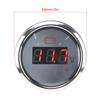2in Battery Voltage Gauge LED Digital Display IP67 Waterproof Smart Alarm   for Boat Auto