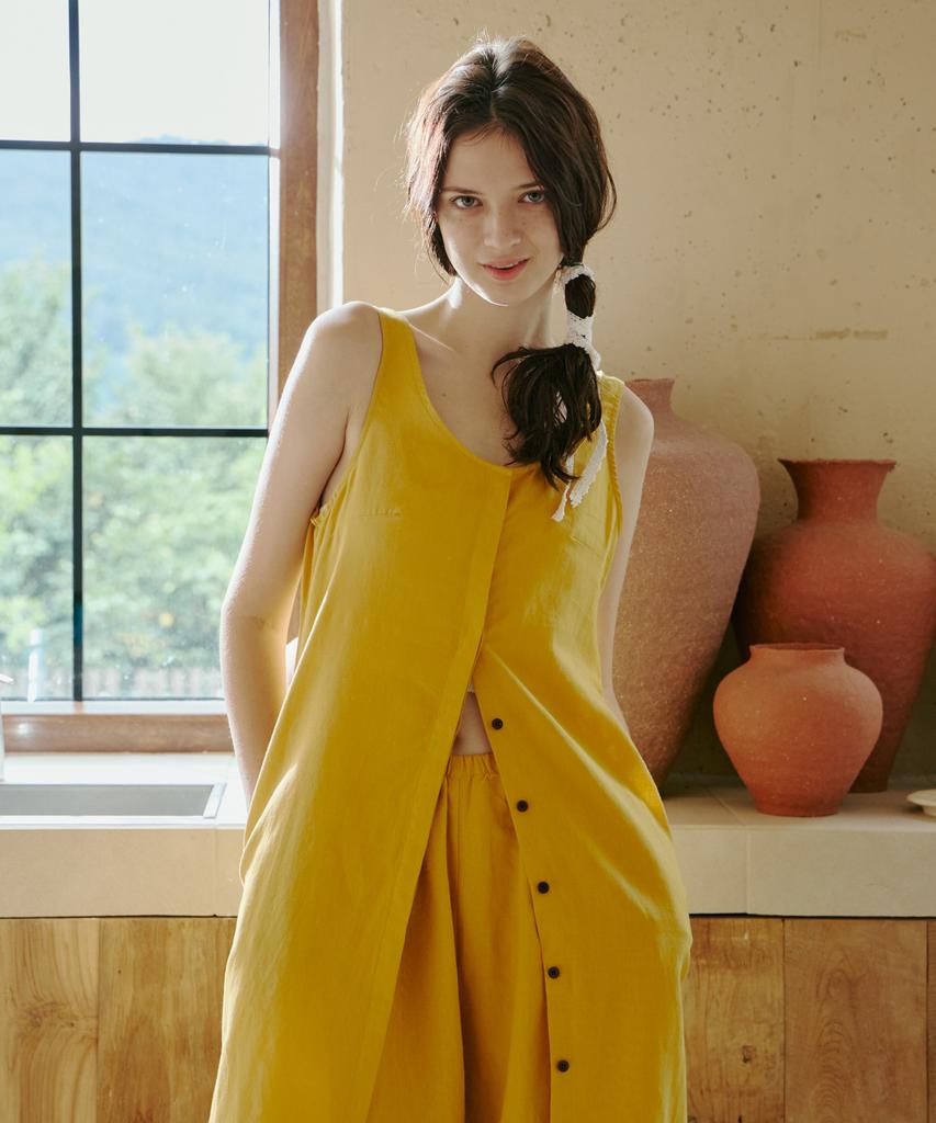Ondeumismieo Zulu Dress - Yellow