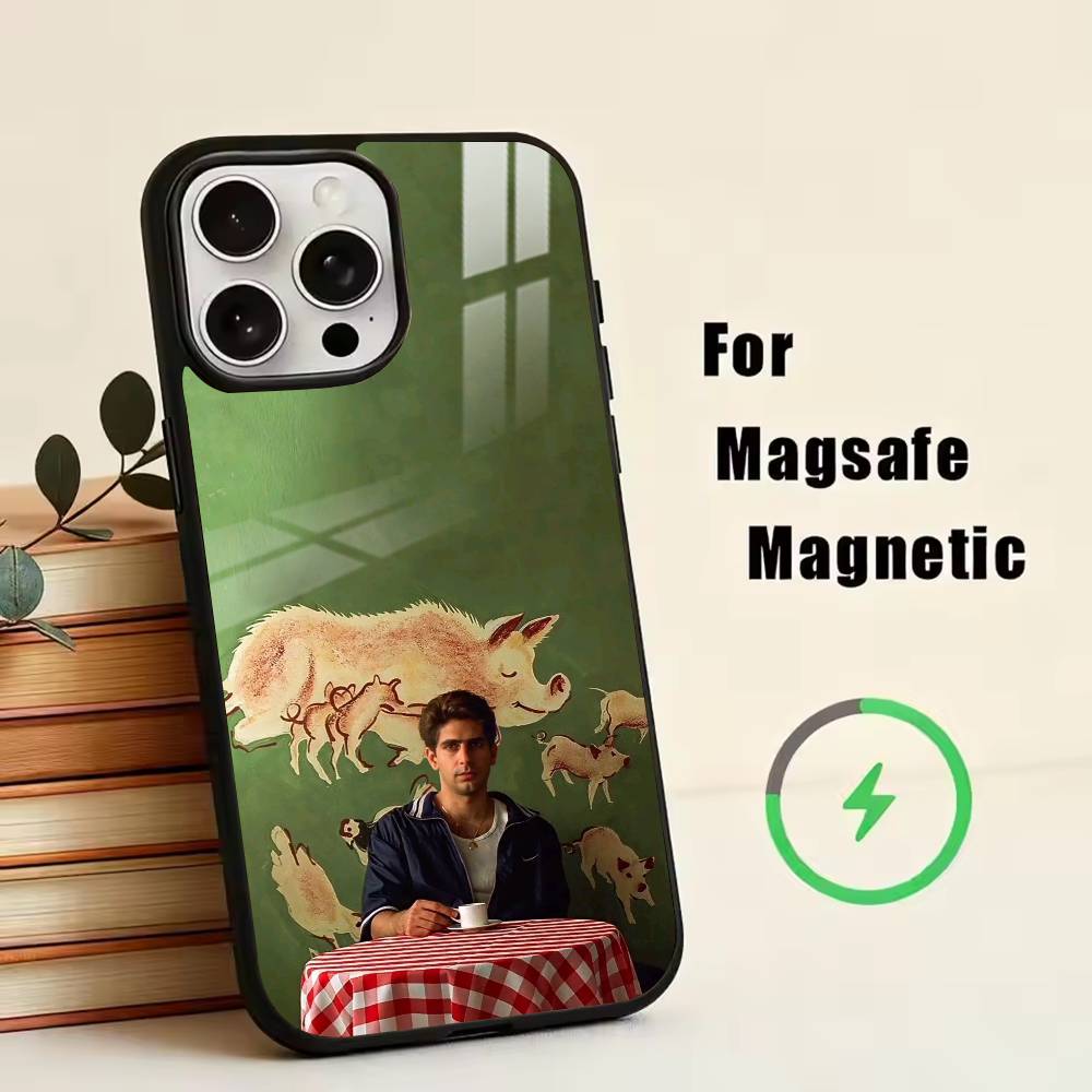 The Tony Soprano-JG Phone Case For iPhone17,16,15,14,13,12,11 Plus,Pro Magnetic For Magsafe Wireless Charging