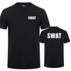 Swat tričko Bavlna Ležérní Krátký rukáv Pánská trička Hip Hop SWAT Trička Topy OT-035