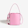2024 Summer New Niche High-End Handheld Bucket Bag for Women, Unique Irregular Single-Shoulder Crossbody Drawstring Bag