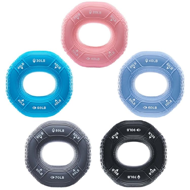 Adjustable Hand Grip Rings Carpal Expander Silicone Exerciser Portable Muscle Finger Forearm Trainer for Homes Gym
