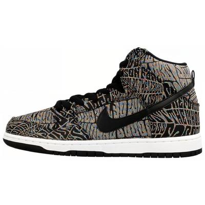 SB Dunk High PRM Psychedelic Skateboard Shoes 313171-029