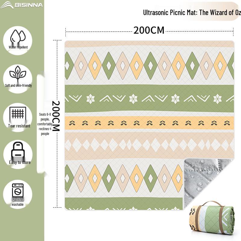 Beishanlang Outdoor Ultrasonic Washable Picnic Mat