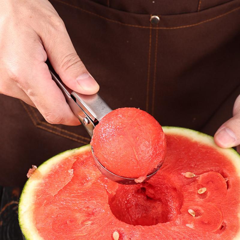 Stainless Steel Ice Cream Scoop And Scooping Tool, Multi-Functional Ice Cream Scoop And Scooping Tool, Ice Cream And Fruit Scoop