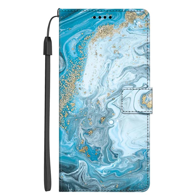 Marble Leather Case For Samsung Galaxy A03 A035F Case Note 20 S22 Plus S 22 Ultra A13 5G A 03 Flip Cover Stand Wallet Book Funda