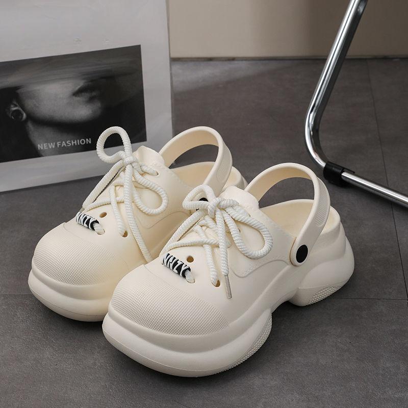 

Fashion Women s Slippers and Ladies Sandals Outside on Beach Shoes Round Toe Thick Slides Slip-resistant Top Designs Eva Trend 39 Shoe 35-36