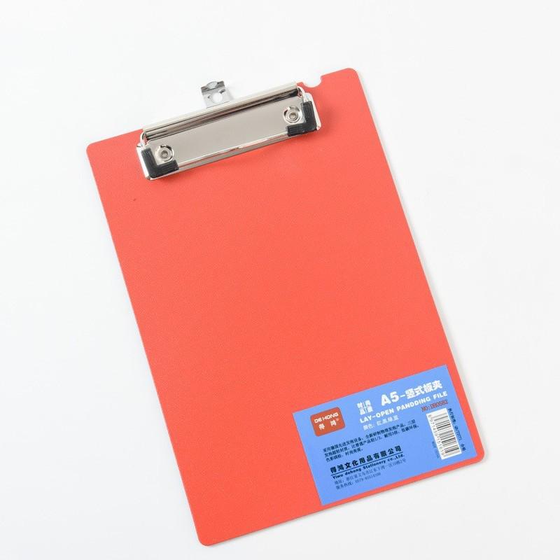 Morandi A4 Black PP Foam Clipboard - Thick, Student-Friendly Writing Board 