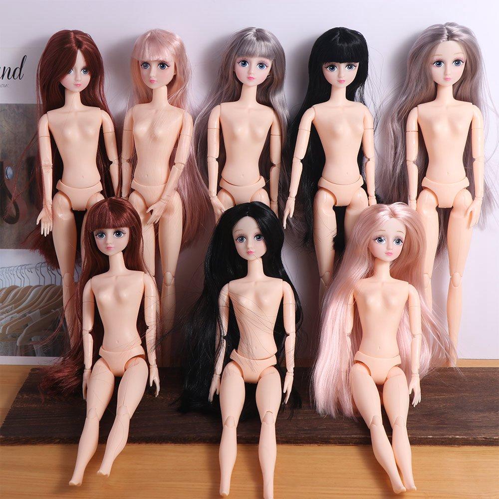 Toys BJD Movable Joint Doll Kawaii 1/6 20-joint Doll Body Princess Toy 30cm Dress Up Doll Kids
