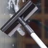 New Double-Sided Glass Brush T-Shaped Scraper With Extended Handle Detachable Double-Sided Cleaning Tool For Car Interior