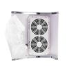 80W High-Power Dual Fan Desktop Nail Vacuum Cleaner and Dust Collector