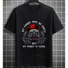 Funny My Hands May Dirty But My Money Is Clean for A Car Painter Slogan Graphic Tshirt Pure Cotton Short Sleeve Casual Tshirt