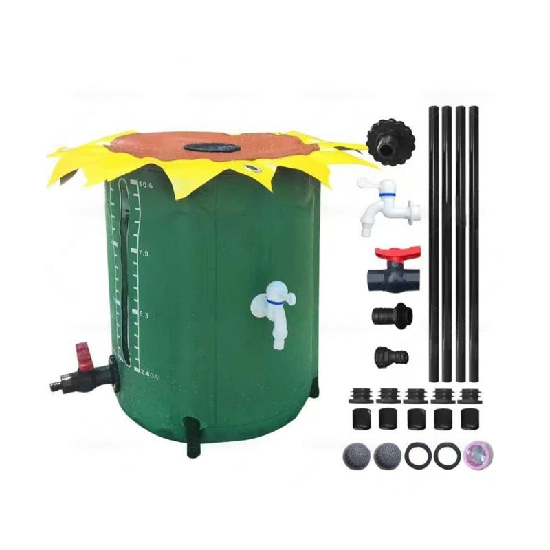 

Foldable Water Container For Gardening Rainwater Harvesting Durable PVC Materials Compact Design 50L Storage Solution 50L
