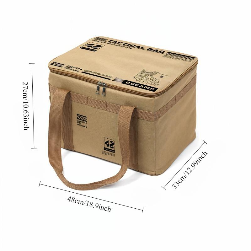 

Уличный складной ящик для хранения для кемпинга и пикника - Складной большой вместимости, Полевая тактическая сумка для хранения столовых приборов и кухонной утвари