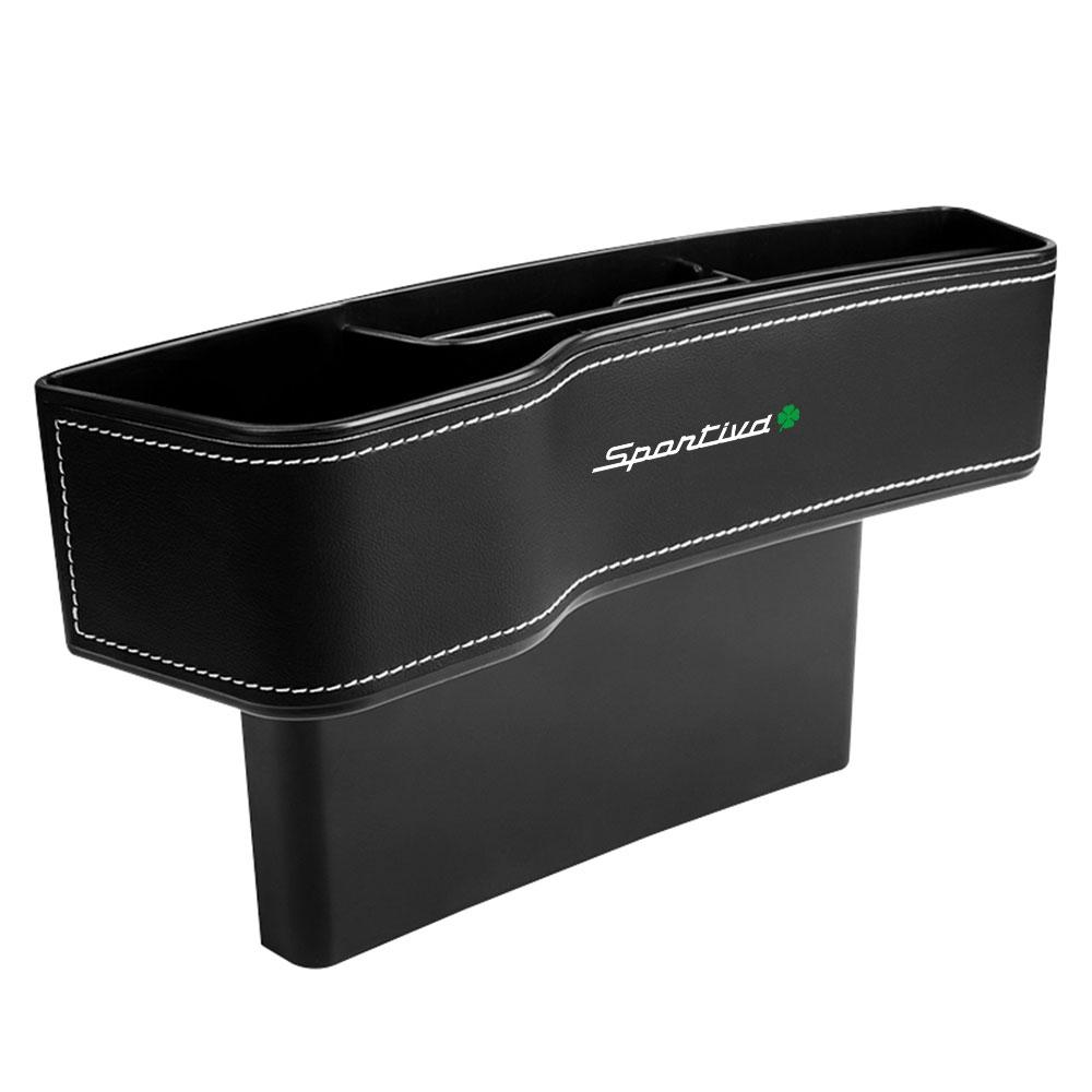 

2026 Hot Alfa Romeo Leather Car Seat Gap Storage Box Seam Filler Organizer Auto Accessories For Alfa Romeo 159 Giulietta Giulia 1PC
