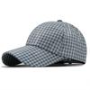 Hat Men's and Women's Striped Plaid Baseball Cap Spring Summer Autumn Outdoor Sunscreen Sun Hat Casual Trend Cap