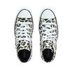 Converse Damen Klassische High-Top-Sneaker mit Leopardenmuster, flach