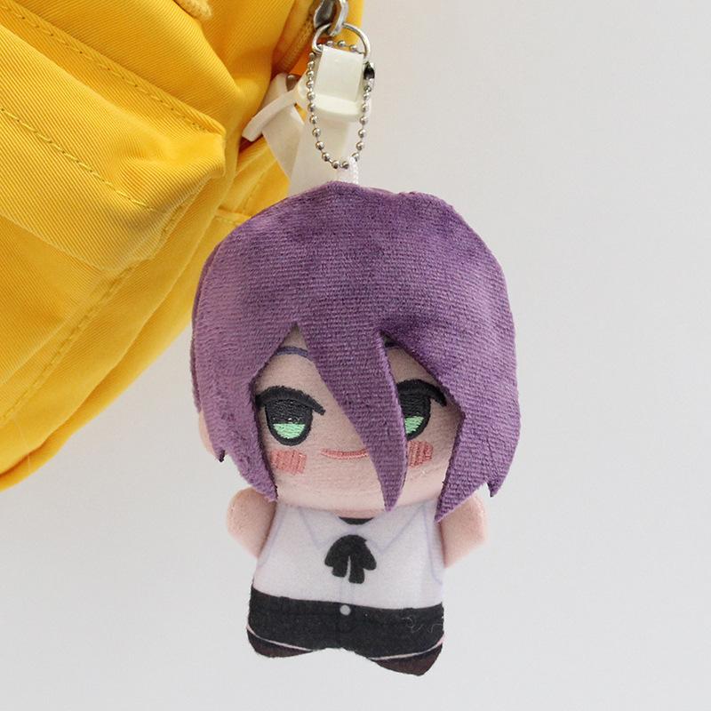 New Chainsaw Man 10cm Plush Dolls Denji Aki Power Himeno Cute Stuffed Keychains Anime Soft Bag Pendants Fan Merch Birthday Gifts
