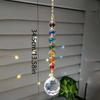 New Colorful Hanging Ornaments Crystal with Hanging Chain Sun Catcher DIY Rainbow Maker Prism Home Decoration