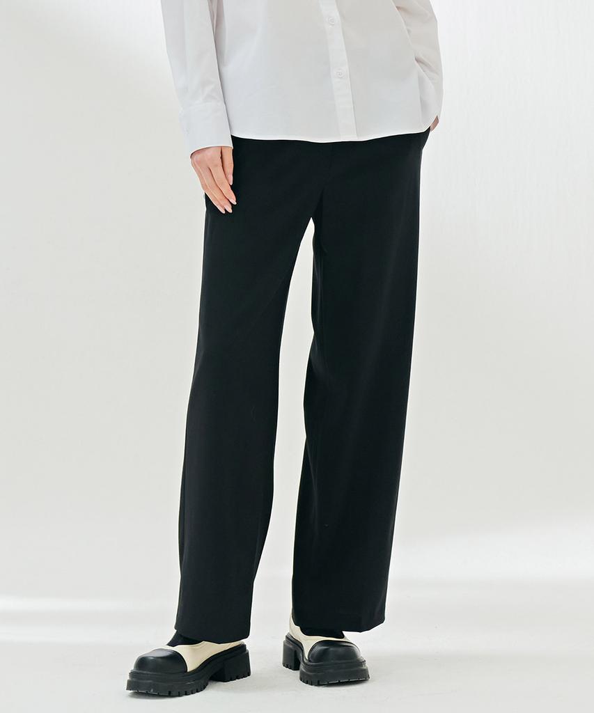 CHASECULT Women'S Elastic Waist Wide Slacks-Darg2262B03